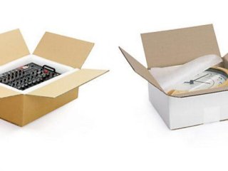 Types of cardboard packing boxes