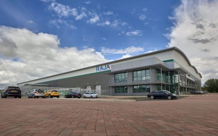 We’ve moved: How RAJA’s new UK warehouse and offices offer more stock, more choice – and solar powered hot water