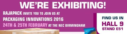 See you at Packaging Innovations 2016