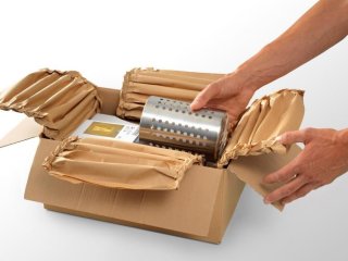 The WrapPak ® Protector, a paper packaging solution