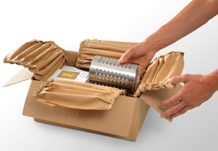 The WrapPak ® Protector, a paper packaging solution